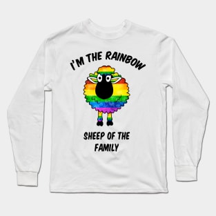 I'm The Rainbow Sheep of The Family LGBTQ Long Sleeve T-Shirt